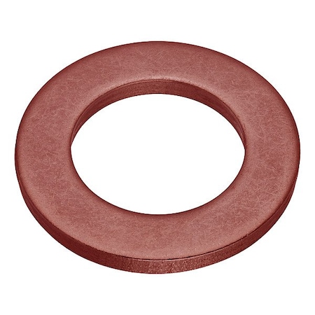 Zoro Select Flat Washer, For Screw Size 1 in , Fiber Not Applicable Finish, 5 PK Z8629