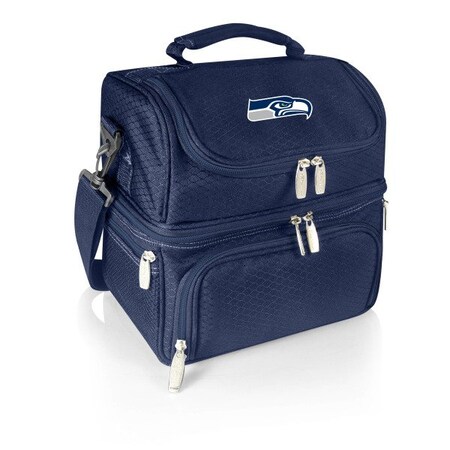 Picnic Time Family Of Brands NFL Seattle Seahawks - Pranzo Lunch Bag Cooler with Utensils 512-80-138-284-2