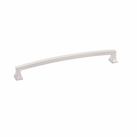 Schaub 8in Center to Center Menlo Park Arched Cabinet Pull Brushed Nickel Finish 540-BN