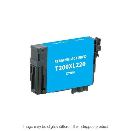 Epson Replacement, CYAN Compatible InkJet Ink, 550 page yield T200XL220-S