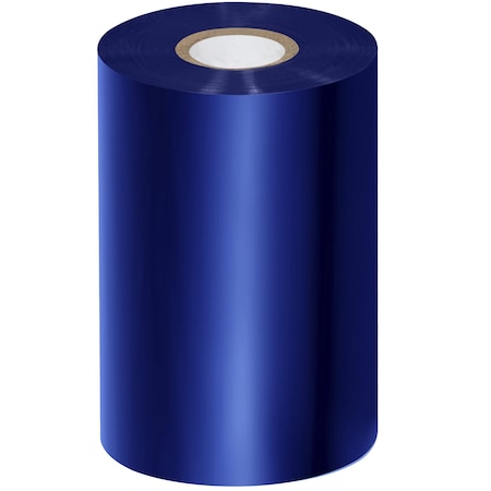 Zebra 4.33in x 1476ft Blue Thermal Transfer Ribbons- Wax/Resin, 6PK THT309BL