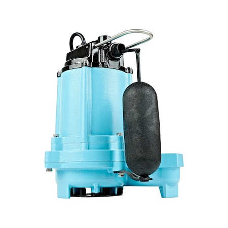 Little Giant Pump SubmersibleSumpPump, 10ft, 11.375in, 115VAC 15EC-CIA-SFS