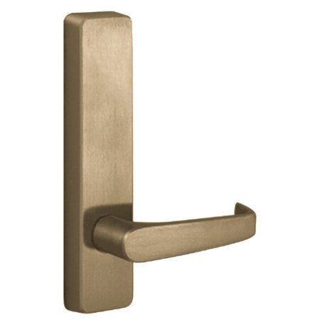 Phi Apex Series Narrow Stile Trim, Exit Only, Dummy Trim, A Design Lever, Right Hand Reverse, Satin Sta 2902A 630 RHR