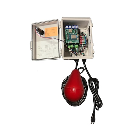 Sump Alarm High Water Alarm, 120V AC SA-SEPTI-ENC-ASSY-IP20-16SB