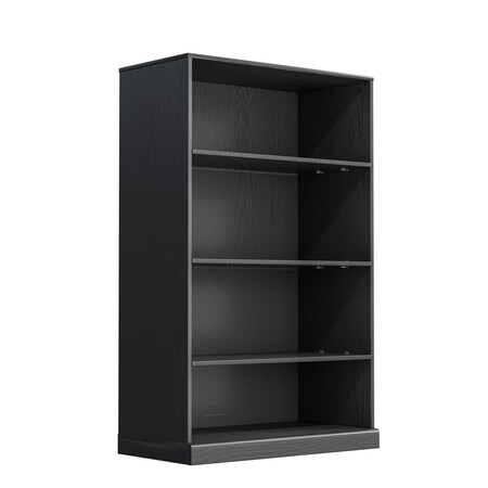 Homeroots 31" Black Wood Accent Cabinet 691102