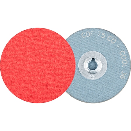 Pferd 3'' COMBIDISC Abrasive Disc - Type CD - Ceramic Fiber Disc, 36 Grit 40499