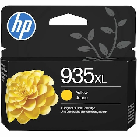 Hp High Yield Ink Cartridge, Yellow C2P26AN