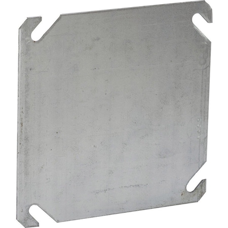 Raco Electrical Box Cover, Square, Flat, Blank Cover 8752