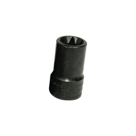 K-Tool International External Torq Socket, 1/4"Dr, E-6 KTI-22676