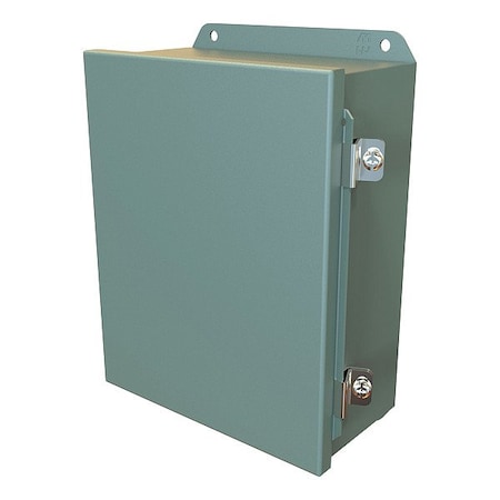 Hammond Clamps Electrical Enclosure, 10 in H, 4 in D, 8 in W, 12, 13, 3R, 4, Steel HJ1084HLP