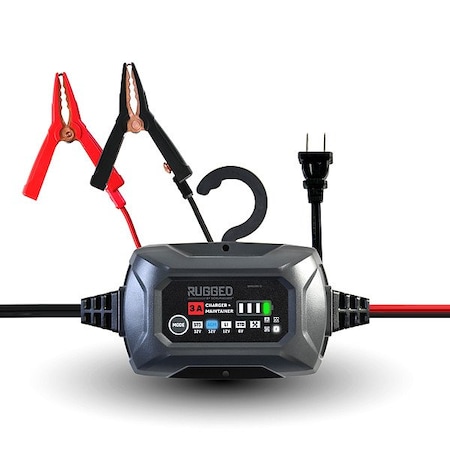 Schumacher Electric Battery Charger, 5 ft Cable SC1681