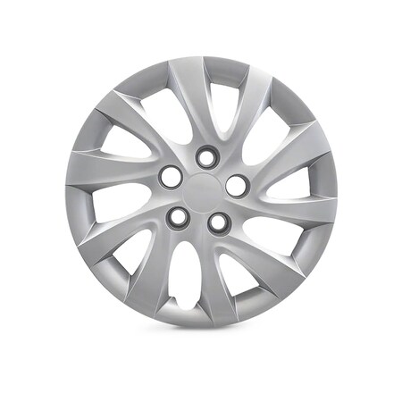 Altertrim 2017-2020 Hyundai Elantra 15 in Hubcaps Wheel Rims Cover+ Compatible With Steel Whls, (Lacq), 4PK CHB-5119-B-15