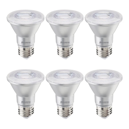 Bulbrite 50-Watt Equivalent Dimmable Flood PAR20 Medium E26 LED Light Bulb, 3000K, 6PK 861760