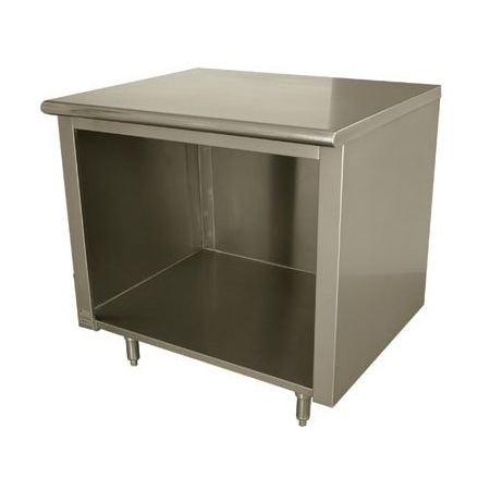Advance Tabco Flat Top Enclosed Base Table EEB-SS-243