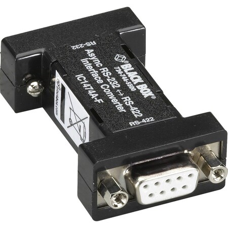 Black Box Async Rs232 To Rs-422 Interface Bidirect IC1474A-F