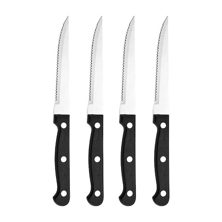 Farberware Steak Knife Set, Stainless Steel Blade, Serrated Blade 5099688
