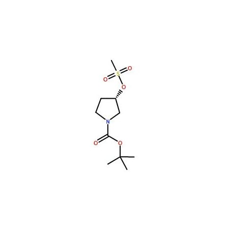 Ak Scientific (S)-1-Boc-3-methanesulfonyloxypyrrolidine (5g), CAS 132945-75-6 1265AL-5g