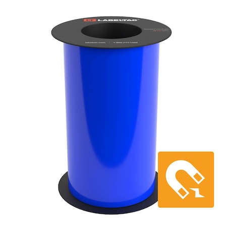 Labeltac Magnetic Supply 9in x 25ft LT9, Blue LT907M-C