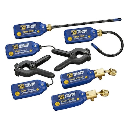 Yellow Jacket Charging and Air Kit, LED, Bluetooth 67073