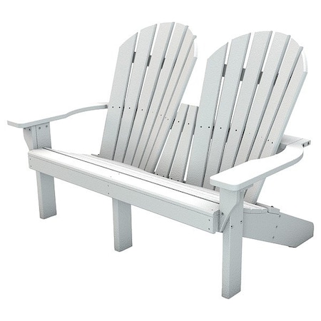 Ultrasite Adirondack Chair, Resinwood, White PB ADRIVWHI