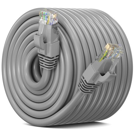 Maximm Cat6 Ethernet Cable 10Gbps 550MHz UTP, Gray ICT07GR