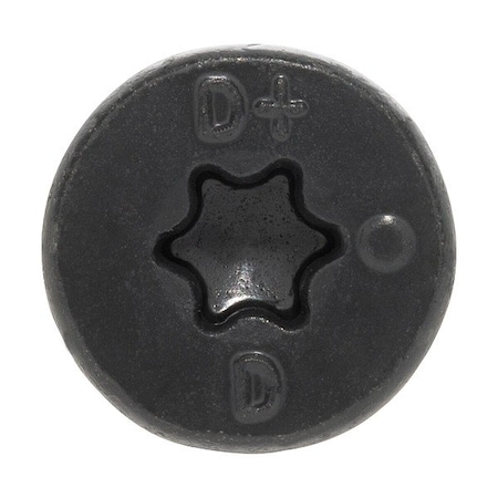 Dewalt Concrete Anchor Screw, 3/16 in Dia., Flat, 3 1/4 in L, Steel Zinc Plated, 1000 PK DFM2ELG862S