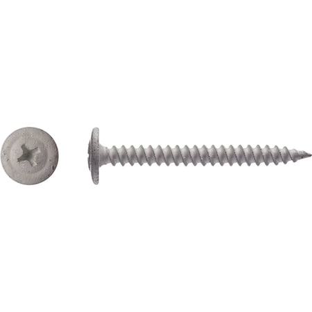 Big Timber No, 8 x 1-5/8'' White Modified Truss Head Sharp Point Wood Screw, 1 Lb. 1MTS8158W
