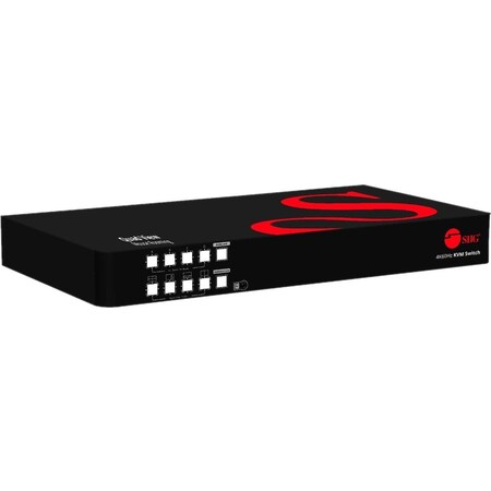 Siig CONTROL 4 HDMI COMPUTERS USING 1 KYBD&MOUSE, MOUSE ROAMING, QUAD VIEW, 2 HDMI 4K CE-KV0J11-S1