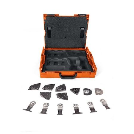 Fein Starlock L-BOXX Oscillating Tool Accessory Top Set- 34 pc . 33903750010