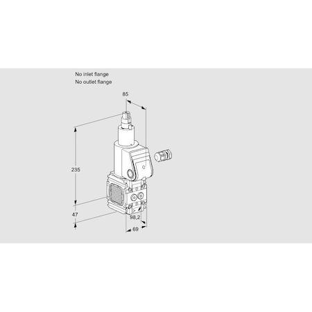 Honeywell Kromschroder VAS2-/LK KS88031499