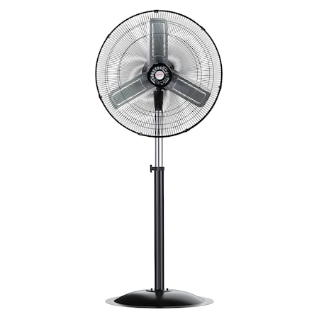 Mytek High Velocity Industrial Air Circulator, 24 in Blade Dia, 120V, Oscillating 3367K1-SSMY4