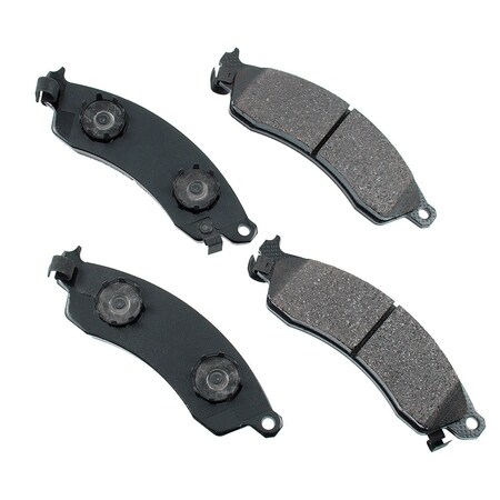 Akebono 88-04 Chev/Ford/Pont-Camaro/Vette/F-B-Fr Proact Disk Pad, Act412 ACT412