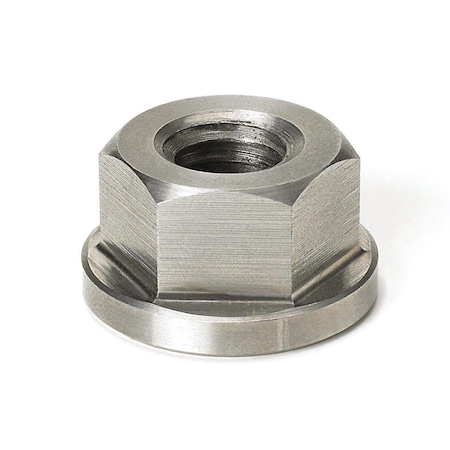 Morton 18-8 Stainless Steel Flange Nuts, No 2-56 Thread Size, 1/8in Hex, 11/64in Width, 3/32in Height CN-089SS