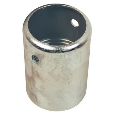Dixon Holedall Long External Swage Ferrule, 2 ID x 2-41/64 to 2-48/64 OD in Nominal, Carbon Steel, Domest FL32-2