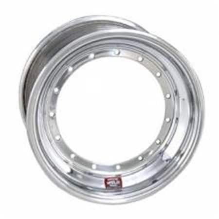 Weld Racing 15 x 9 in. 5 x 9.75 in. Bolt Circle 4 in. Back Spacing Direct Mount Rim Shell Wheel WEL860-50914