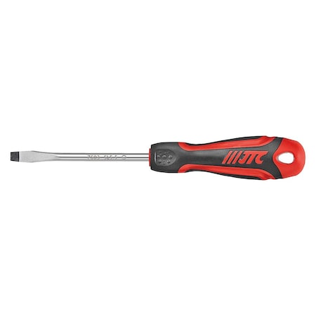 Jtc Auto Tools Heavy duty screwdriver, SL5.5 x 75mm, patented triangular handle 7603