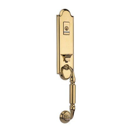 Baldwin Baldwin Manchester Emergency Egress Single Cylinder Tubular Handleset Less Lever Lifetime Brass 85350003ENTRX