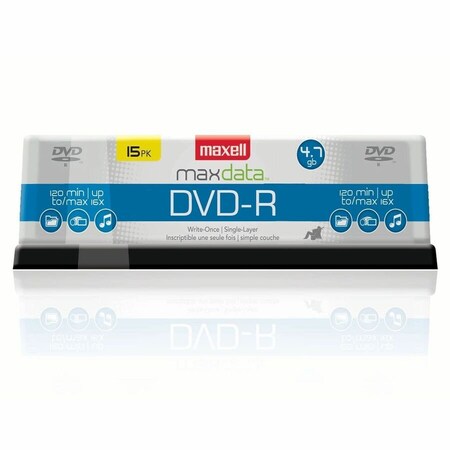Maxell 16x DVD-R Media - 120mm - Single-layer Layers - 2 Hour Maximum Recording Time 638006