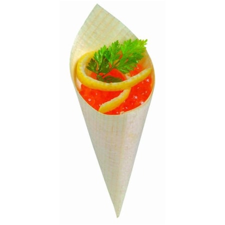 Omg 5 oz Mini Wooden Cones - 2.7 in. Dia. - 7 x 5.1 in. OM2634269