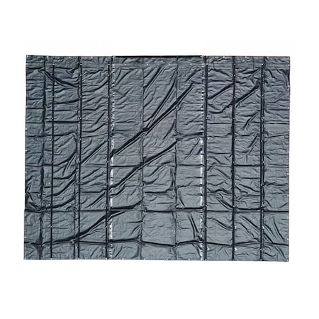 Mytee Products Super Light 14 Oz Steel Tarp 20x18 - Black SLLT6FT3PCM