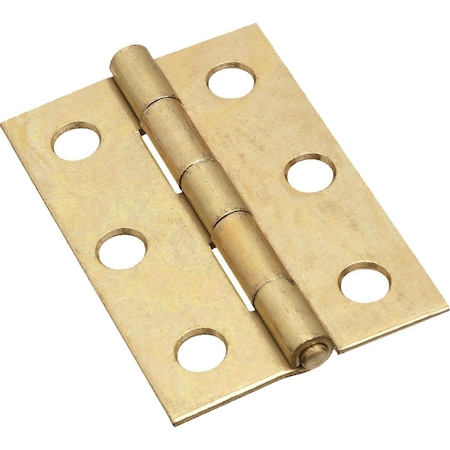 National Hardware 2-1/2'' Brass Tight-Pin Narrow Hinge, 2 Count N146-290