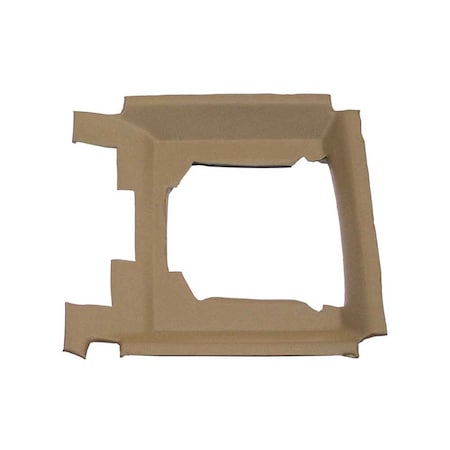 K&M Mfg Headliner for John Deere Utility European Series Tractors Main Panel Brindle Brown Vinyl 4544