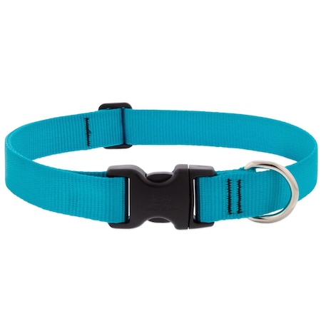 Lupinepet Aqua Nylon Dog Adjustable Collar Large/X-Large 15053