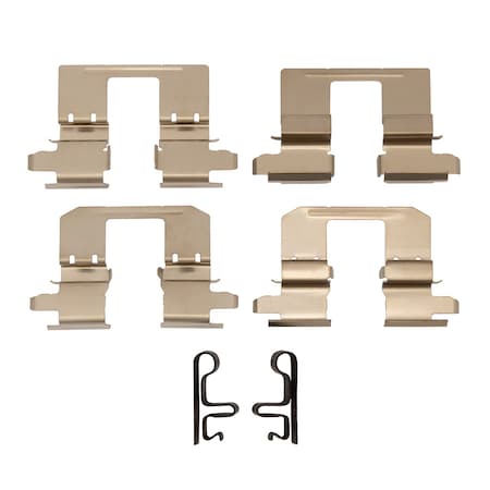Dfc Brake Hardware Kit, Disc Brake Hardware Kit, 340-76069