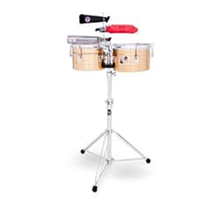 Latin Percussion Bronze Timbalitos Hand Percussion LP272-BZ