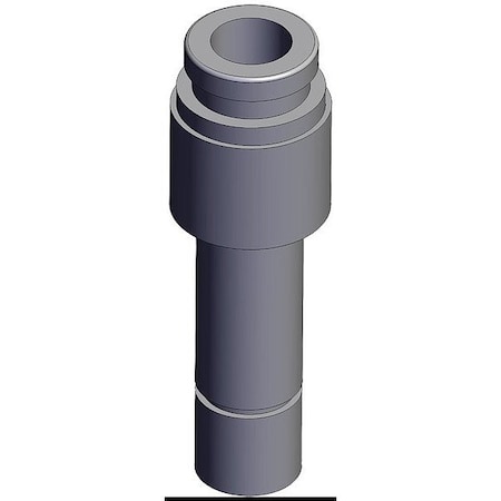 Smc Push-Fit Fitting, Straight KQG2R06-08