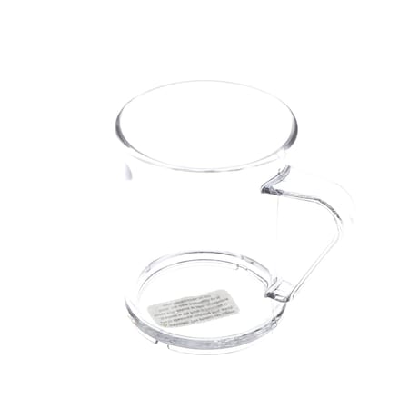 Carlisle Foodservice POLYCARBONATE HANDLED MUG 9.6 OZ - CLEAR PCD79607