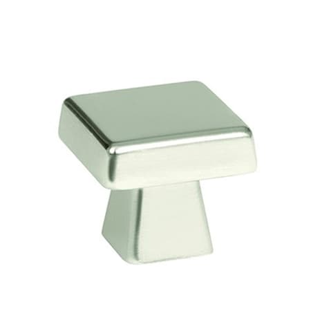 Classic Accessories Square Knob Polished Nickel - 1.06 in. VE307564