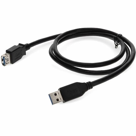 Add-On AddOn 6ft USB A 3.0 Male to USB A 3.0 Female Black Extension Cable USB3EXTAA6-AO