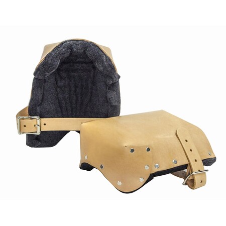Heritage Leather 321 Easy Walk Double Felt Leather Knee Pads 321